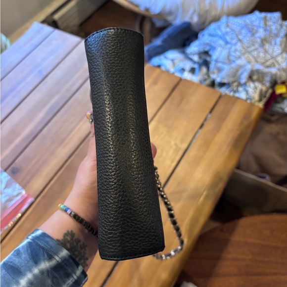 Small Black Leather Tory Burch Crossbody Bag - Picture 9 of 14